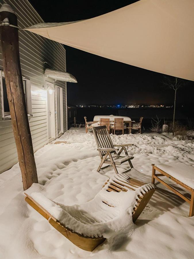 Haus Im Schilf 1 - Ferienwohnungen Am Hainer See Bei Leipzig Neukieritzsch Exterior foto