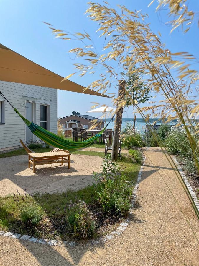 Haus Im Schilf 1 - Ferienwohnungen Am Hainer See Bei Leipzig Neukieritzsch Exterior foto
