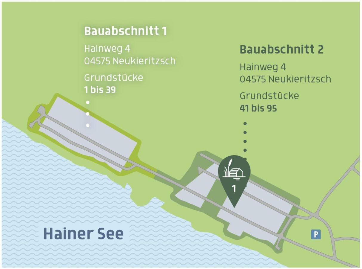 Haus Im Schilf 1 - Ferienwohnungen Am Hainer See Bei Leipzig Neukieritzsch Exterior foto
