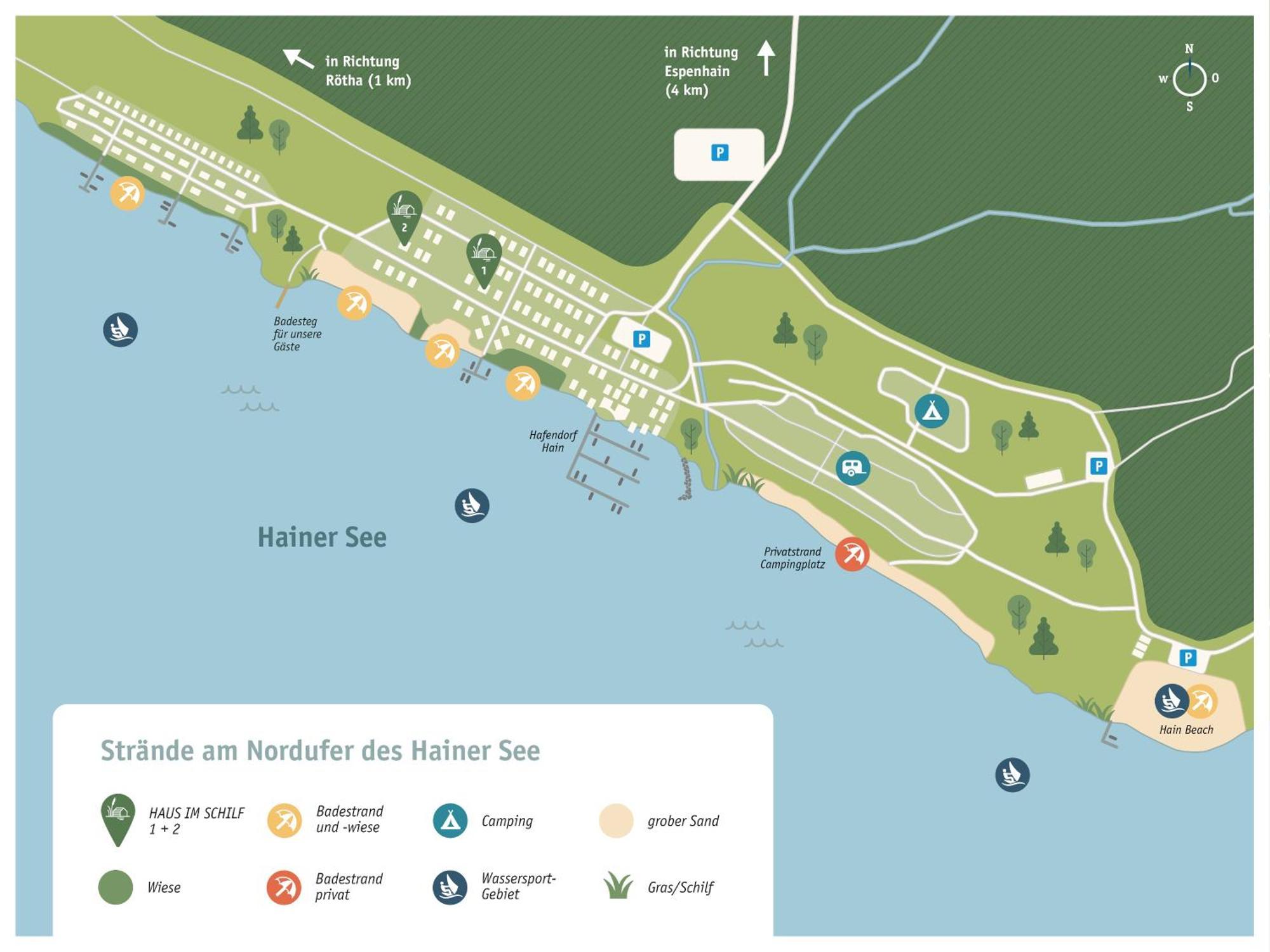 Haus Im Schilf 1 - Ferienwohnungen Am Hainer See Bei Leipzig Neukieritzsch Exterior foto